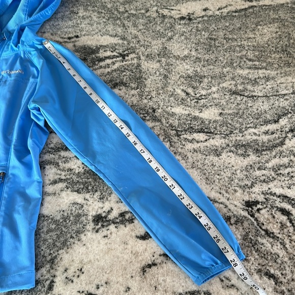 Size S, Columbia, spring/fall wear hoodie,, blue - Picture 7 of 9